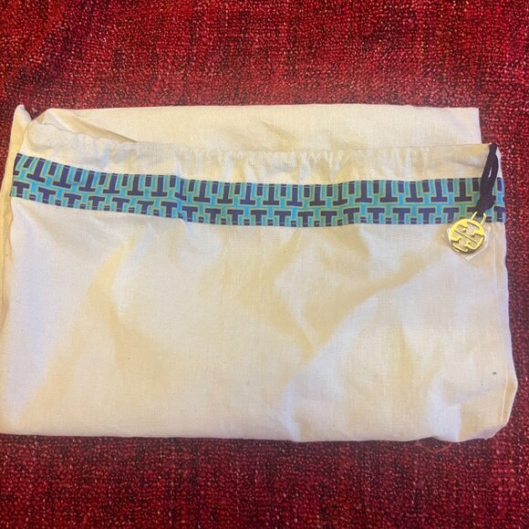 Tory Burch Tan Leather Foldover Bag - Picture 13 of 13